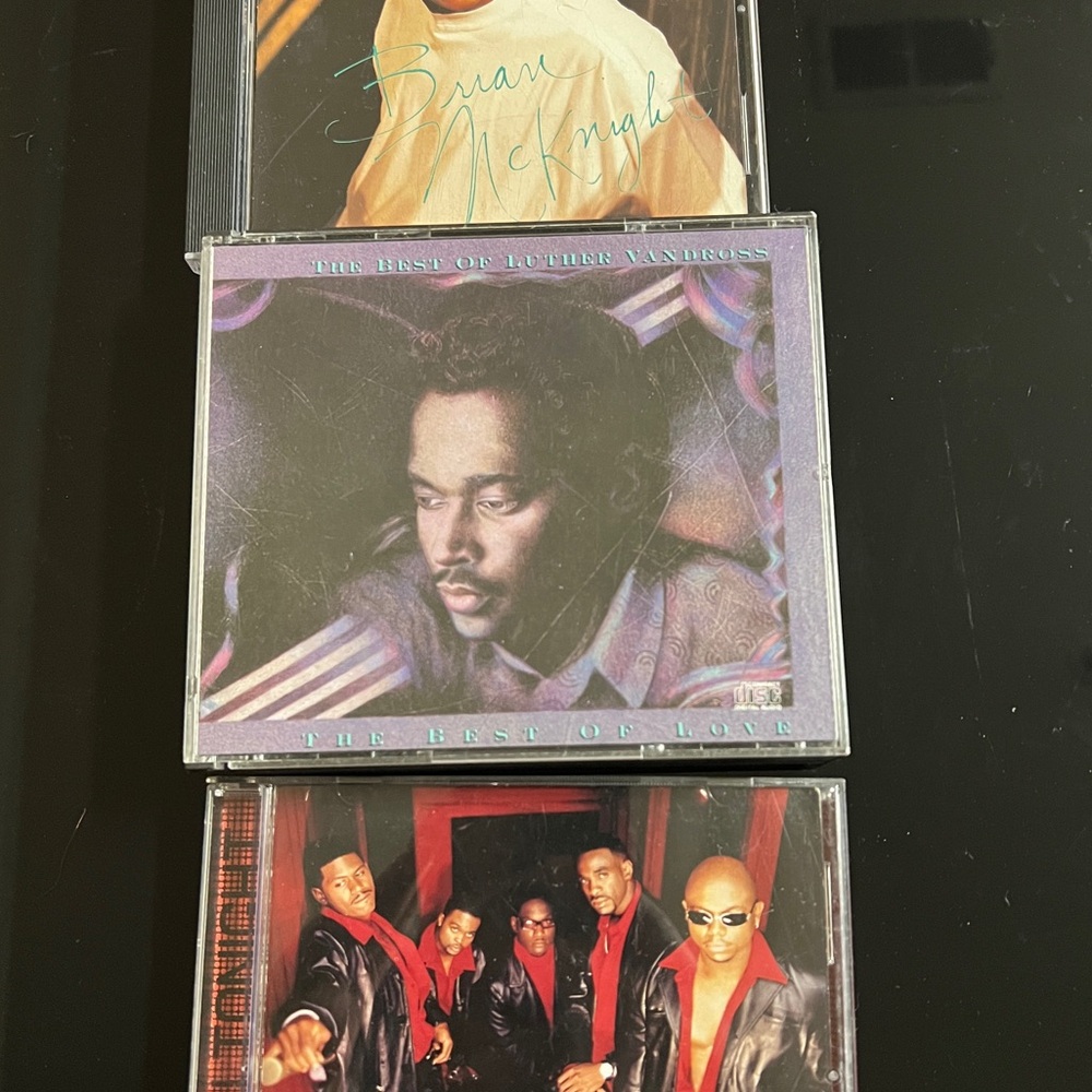 Music CD Mini Collection featuring Silk, Brian McKnight, & Luther Vandrosss